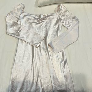 Princess Polly Star Power Champagne Dress